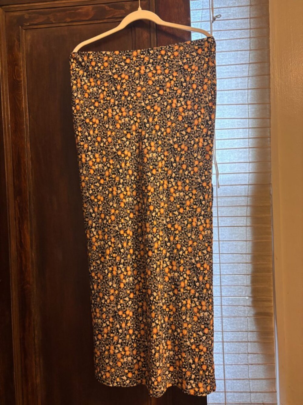 Target Floral Maxi Skirt with Slit